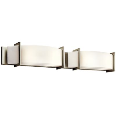 Crescent View 2-Light Bath Bar by Kichler