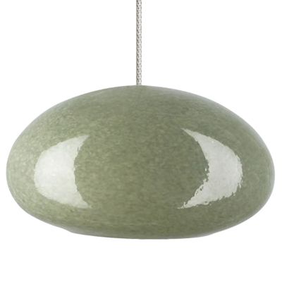 River Rock Oblong Oval Pendant by Bacchus Glass for Tech Lighting