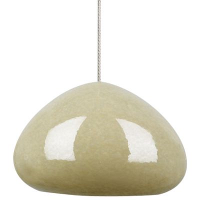 River Rock Soft Round Pendant by Bacchus Glass for Tech Lighting