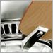 Brushed Stainless Steel with Oak
