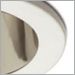 Clear Baffle with Brushed Nickel Trim