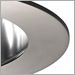 Clear Baffle with Brushed Nickel Trim