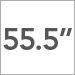 55.5 inch