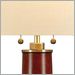 Mahogany and Brass with Eggshell