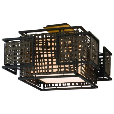 Shoji Semi-Flushmount by Corbett Lighting