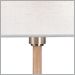 White Washed Oak with Satin Nickel and Oyster Linen