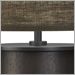 Ebony Oak with Deep Patina Bronze and Truffle Linen