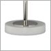 Polished Nickel with White Carrara Marble