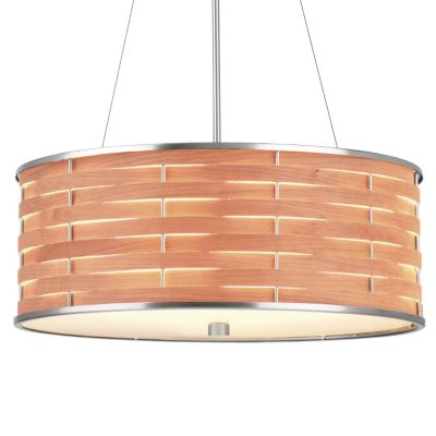 Basquet Drum Pendant by Forecast Lighting