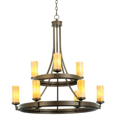 Espille Two-Tier Chandelier by Kalco Lighting