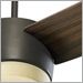 Oiled Bronze with Walnut and Amber Scavo