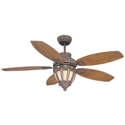 Tapestry Leaves Outdoor Ceiling Fan by Savoy House