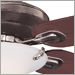 Brushed Pewter with Walnut and White Frosted