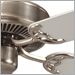 Satin Nickel with White
