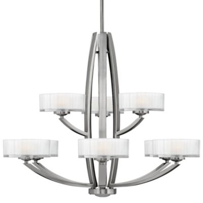 Meridian Two-Tier Chandelier by Hinkley Lighting