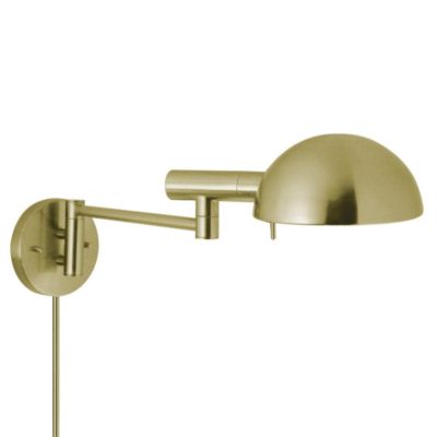 Dome Single Swing Arm Wall Lamp by Sonneman  OPEN BOX RETURN
