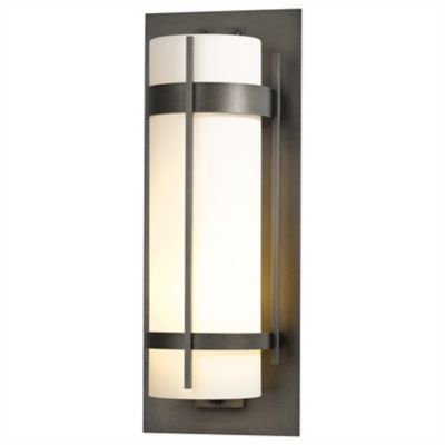 Banded Aluminum Outdoor Wall Sconce Grande No. 305895