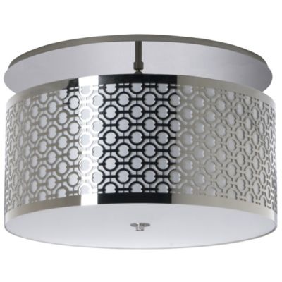 Brentwood Side Patterned Semi-Flushmount by Stonegate Designs