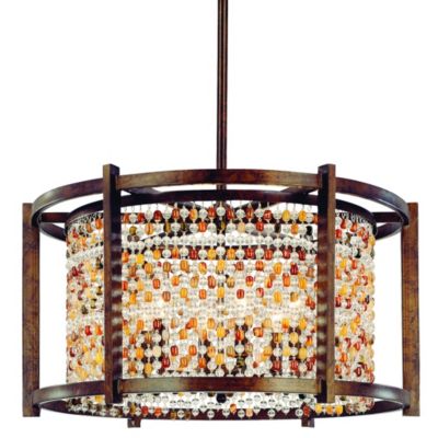 Karma Drum Pendant by Corbett Lighting