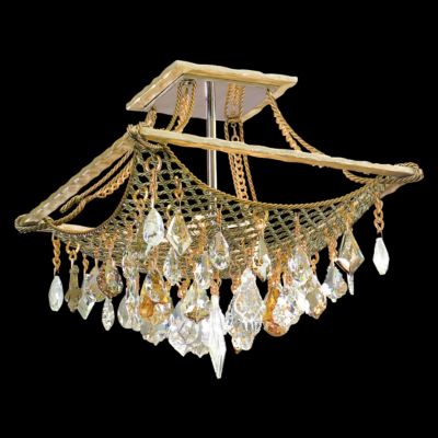 Barcelona Semi Flushmount by Corbett Lighting