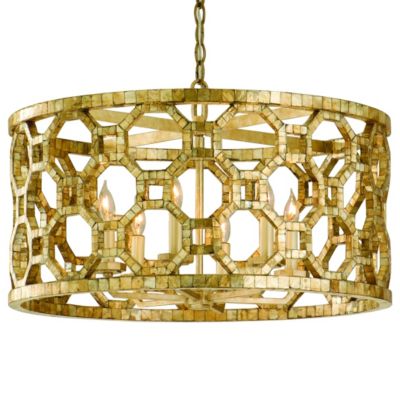 Regatta Drum Pendant by Corbett Lighting