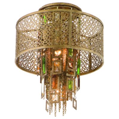 Riviera Semi-Flushmount by Corbett Lighting