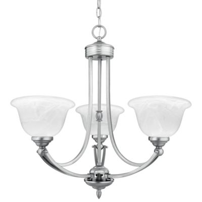 Delray 3-Light Chandelier by Quoizel