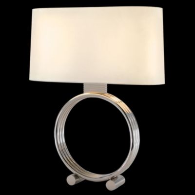 Dorian Round Table Lamp by Sonneman