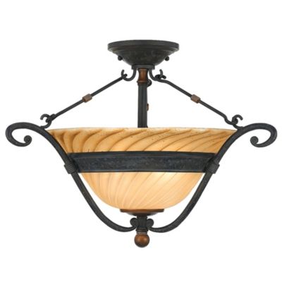 Genova Semi-Flushmount by Quoizel
