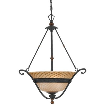 Genova Bowl Pendant by Quoizel