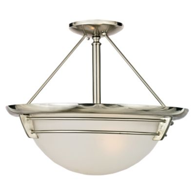 New England Semi-Flushmount by Quoizel