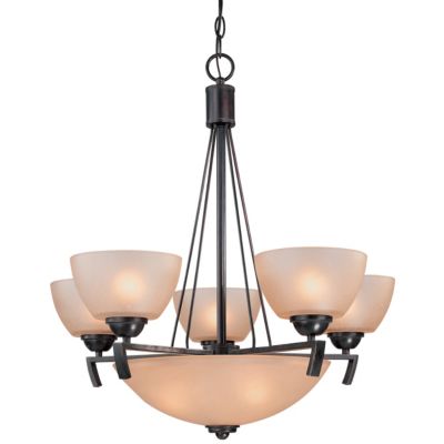 Demarco Chandelier with Bowl by Dolan Designs