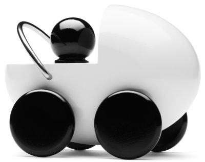 Childhood Wooden Toy Baby Stroller by Playsam