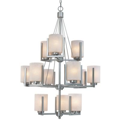 Uptown Three-Tier Chandelier by Dolan Designs