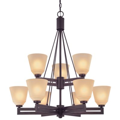 Olympic 2-Tier Chandelier by Dolan Designs