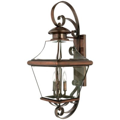 Carleton Outdoor Wall Sconce No. 8414 by Quoizel