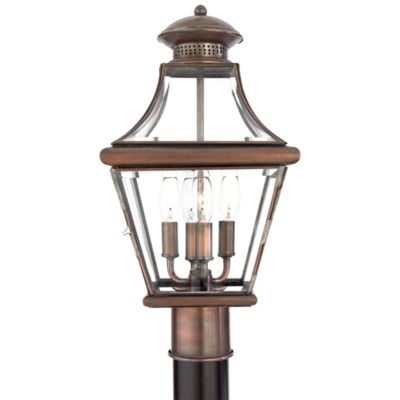 Carleton Postmount by Quoizel