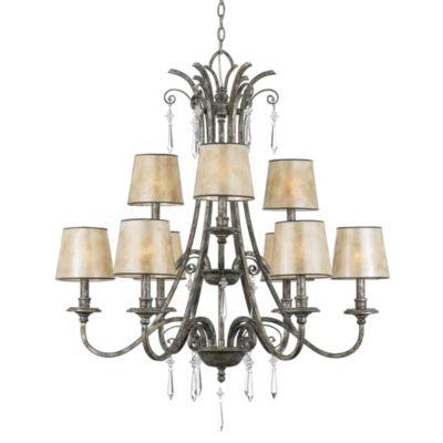 Kendra 2 Tier Chandelier by Quoizel