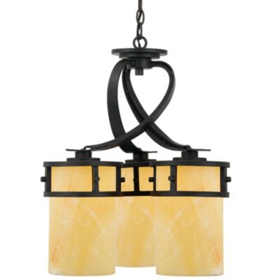 Kyle Downlight Chandelier by Quoizel