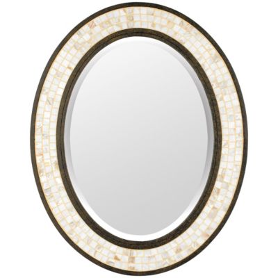 Monterey Mosaic Mirror-Oval by Quoizel