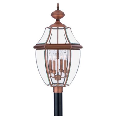 Newbury Postmount by Quoizel