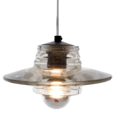 Pressed Glass Pendant - Lens by Tom Dixon