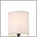 Round Ivory Fabric