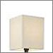 Square Ivory Fabric