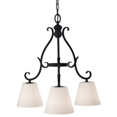 Peyton 3 Light Chandelier by Murray Feiss