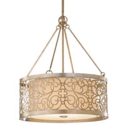 Arabesque Drum Pendant by Murray Feiss