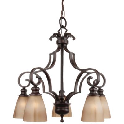 Russell Down Light Chandelier by Murray Feiss