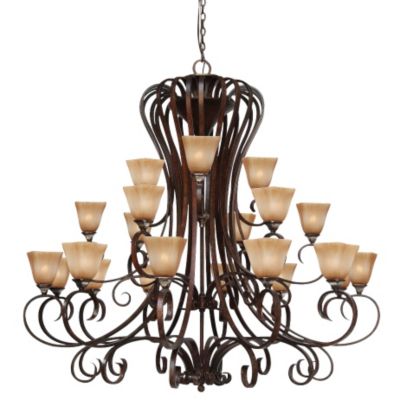 Catania 3 Tier Chandelier by Murray Feiss