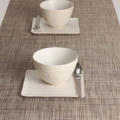 Mini Basketweave Tete-A-Tete Runner by Chilewich