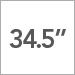 34.5 inch